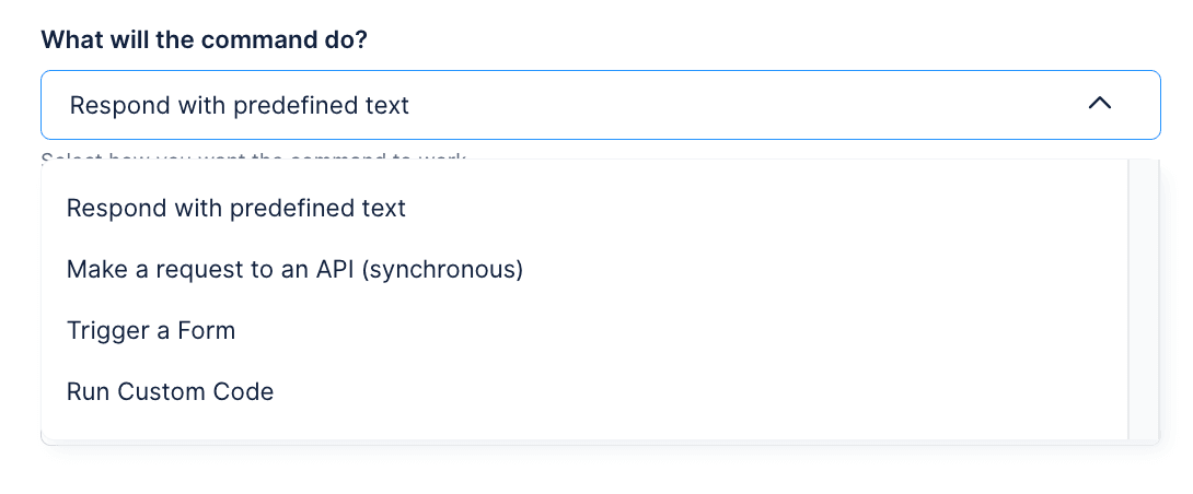 Tipos de comandos no Dailybot