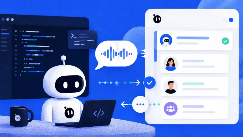 How we gave our coding agents a voice on the team