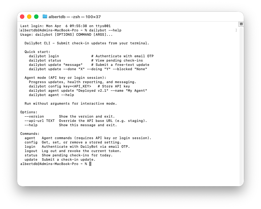CLI commands and API docs with Claude Code and Cursor examples